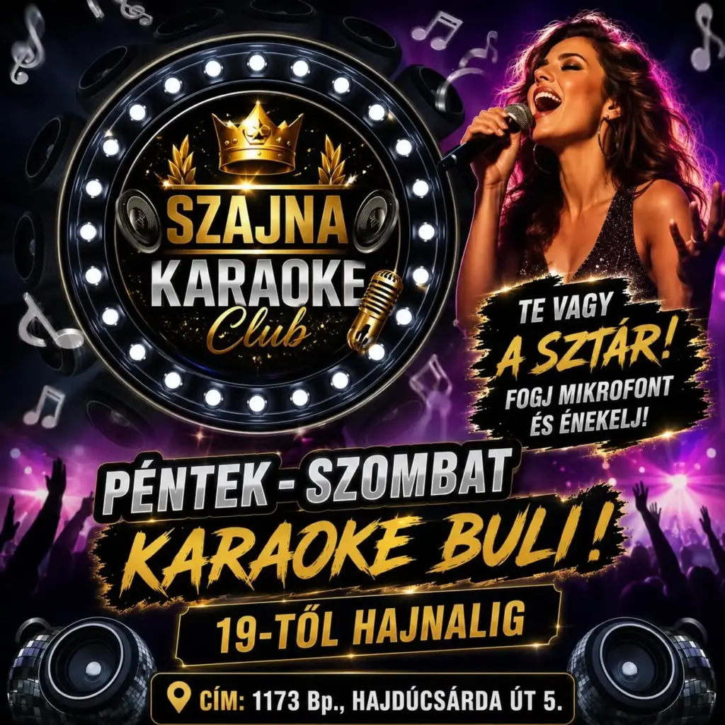 Hétvégi karaoke őrület a 17. kerületben: Irány a színpad!