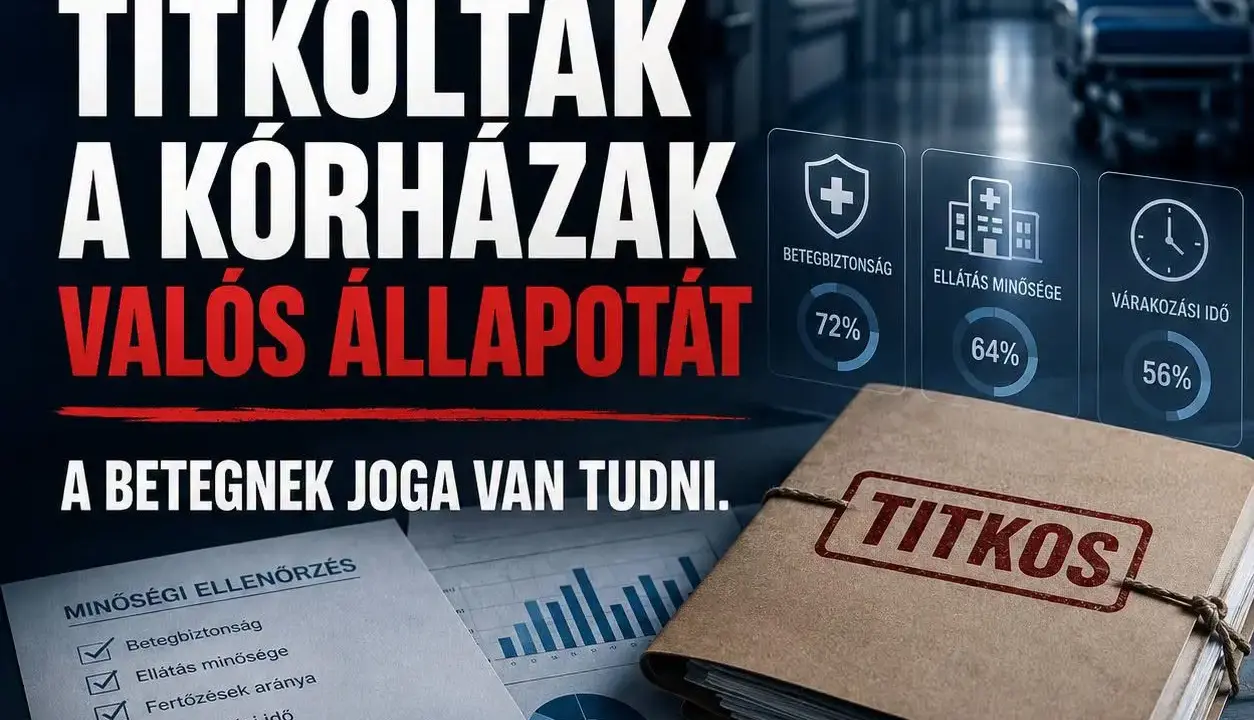 Hegedűs Zsolt: Az egészségügy nem lehet titkosított dossziék rendszere