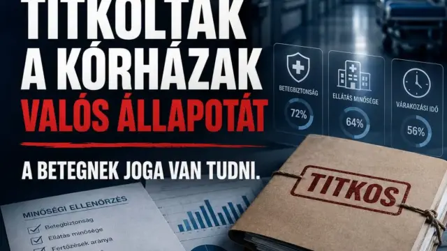 Hegedűs Zsolt: Az egészségügy nem lehet titkosított dossziék rendszere