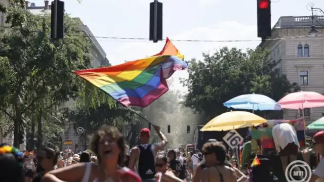 Elindult a 31. Budapest Pride felvonulása a fővárosban