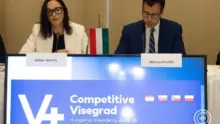 Közös nyilatkozatot írtak alá a visegrádi országok Tatán