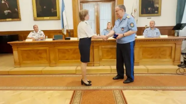 Csaknem 35 év a rendőrség szolgálatában