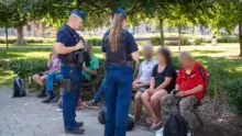 Kék sziréna: Közterületi ellenőrzés Józsefvárosban