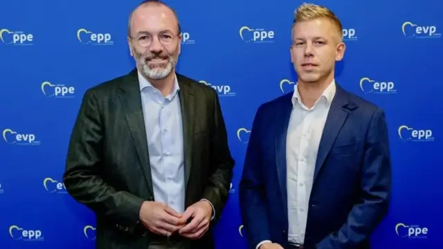 Manfred Weber kiállt Magyar Péter reformtörekvései mellett Strasbourgban