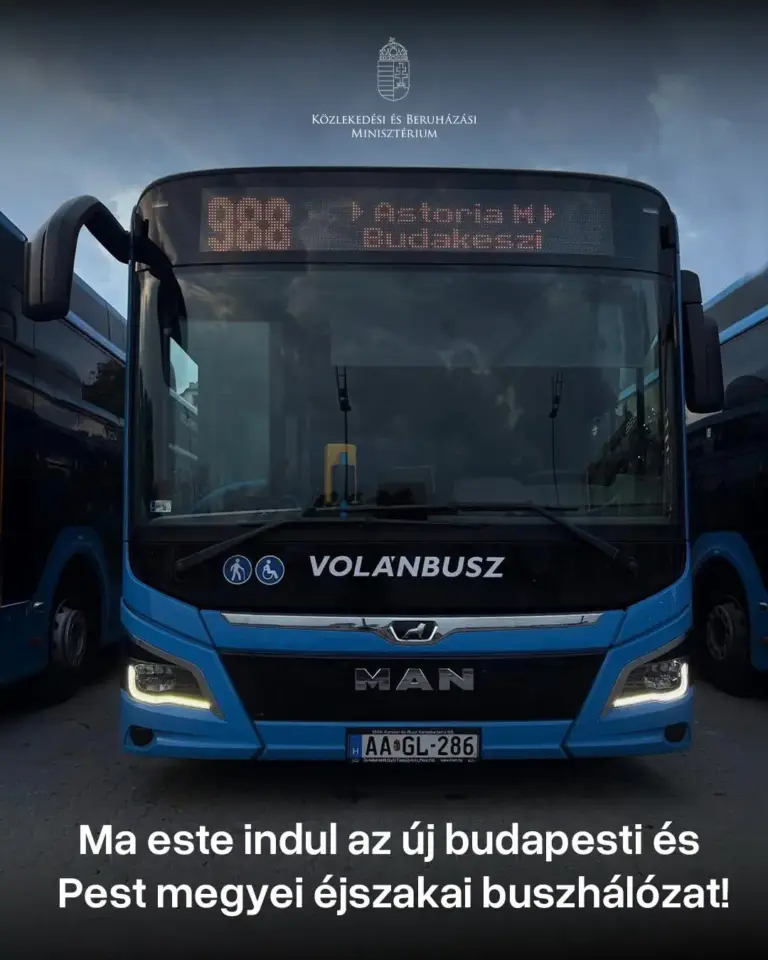 Jelentősen átalakult Budapest és az agglomeráció éjszakai közlekedése