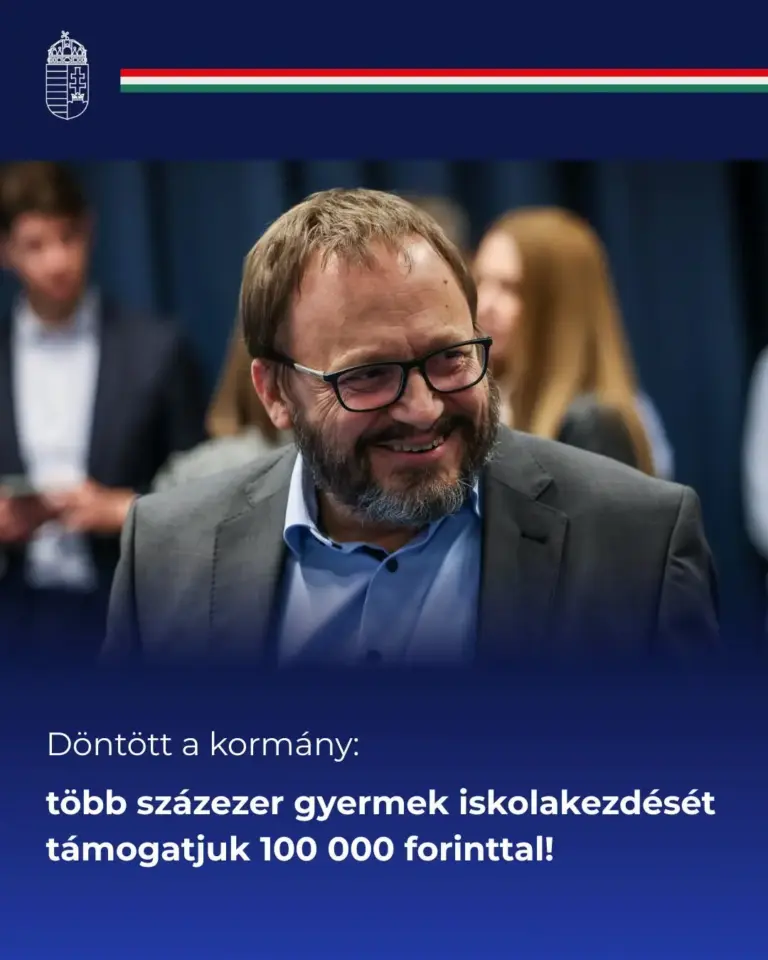 100 ezer forintos iskolakezdési támogatás: itt vannak a részletek