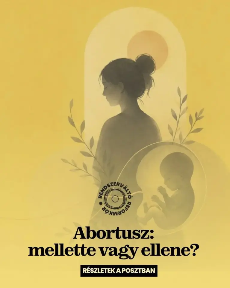 Abortuszról tart vitaestet a Második Reformkor Párt