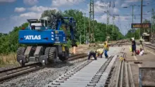 Átfogó pályafelújítás kezdődött a Nyíregyháza–Mezőzombor vasútvonalon