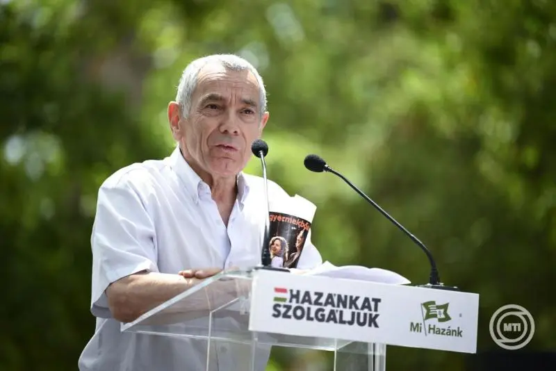 Családi büszkeség menete: a Mi Hazánk a hagyományos értékek mellett állt ki Budapesten