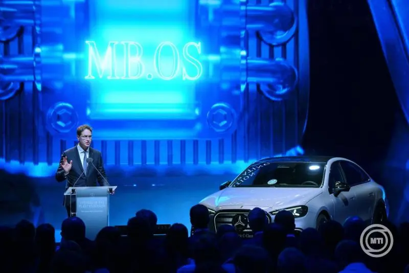 Új elektromos Mercedes-Benz C-osztály gyártása indult Kecskeméten