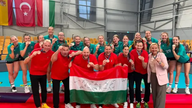 Bronzérmes az U18-as női röplabda-válogatott az Európa-bajnokságon