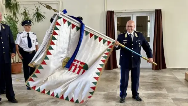 Dr. Takács Tibor r. altábornagy a Vas Vármegyei Rendőr-főkapitányság vezetője