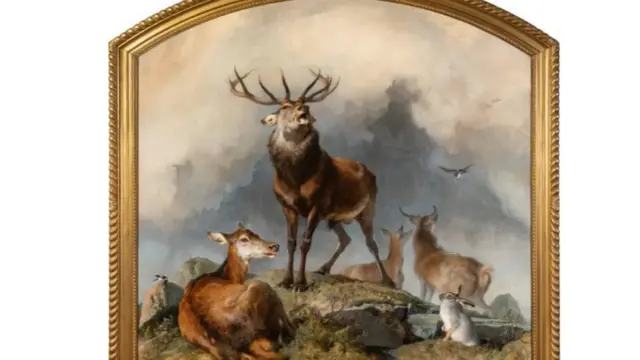 Rekordáron kelt el a Monarch of the Glen testvérfestménye Londonban