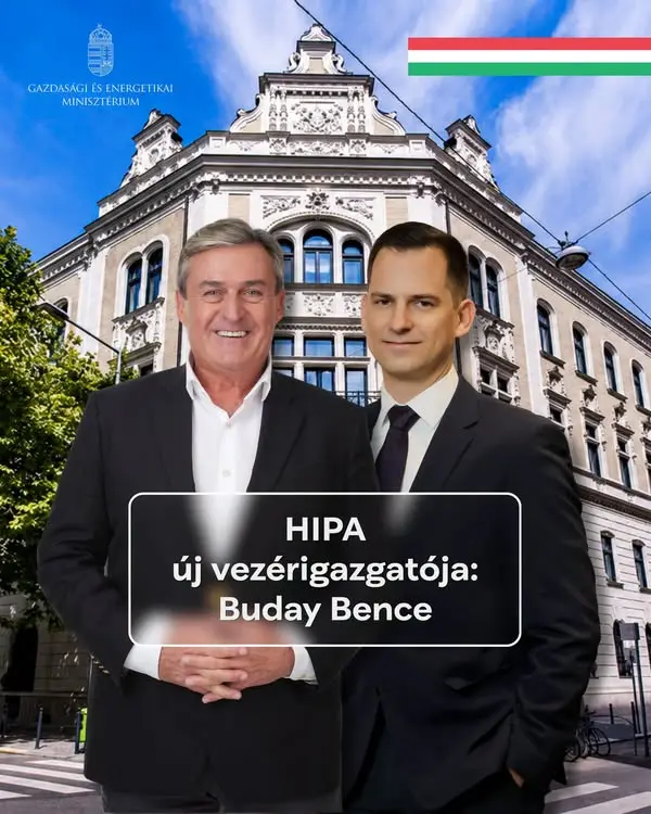 Buday Bence a HIPA új vezérigazgatója