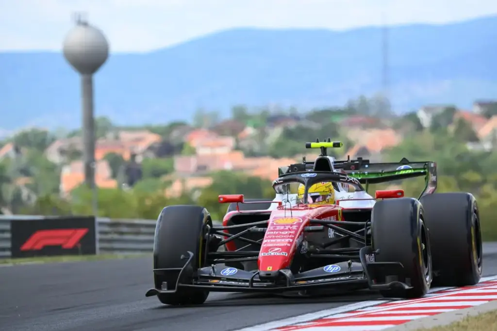 Charles Leclerc volt a leggyorsabb a Magyar Nagydíj első szabadedzésén