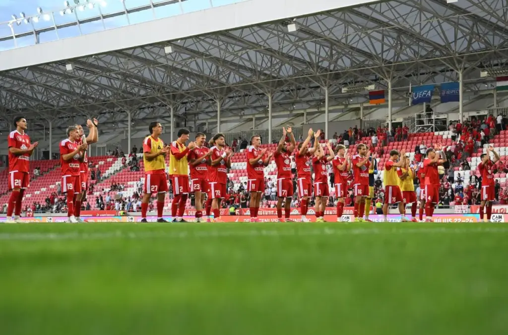 Konferencia-liga: a védekezés javítása a cél a Debrecen örményországi visszavágóján