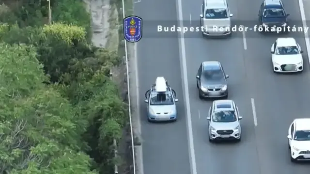 A leállósávban előrébb jutottak, messzebbre nem