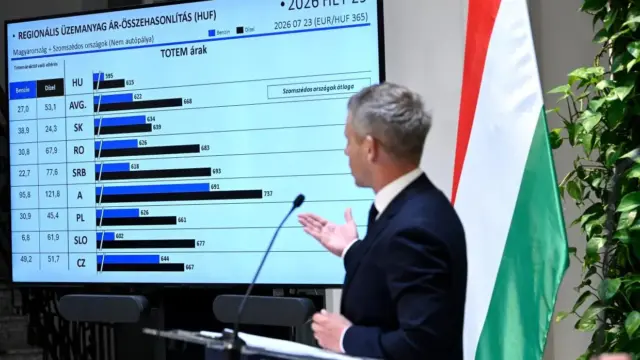 Magyar Péter: a benzin és a dízel ára a korábbi védett szint közelében mozog