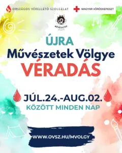 Az Országos Vérellátó Szolgálat közleményének illusztrációja