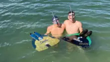 Kiss Nándor az újabb világbajnoki aranyai után a Balaton-átúszás rekordjára készül