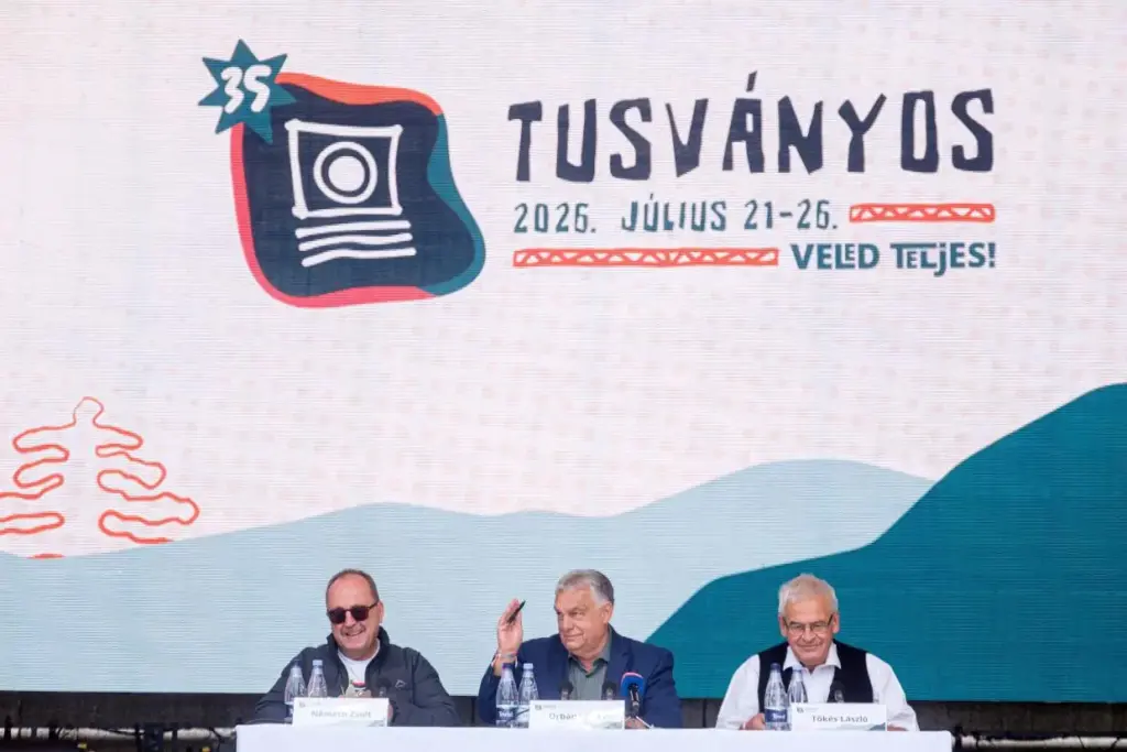Orbán Viktor a jogállamiság helyzetéről beszélt Tusványoson