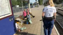 Rendészeti ellenőrzést tartottak az Örs vezér terén a reggeli csúcs előtt