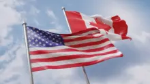 Usa,And,Canada.,United,States,Of,America,And,Canadian,Country