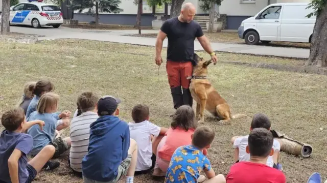 Rendőrségi tábor segítette a kollégákat