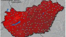 Gyorsjelentés a hőségriasztásról 2026. augusztus 7-én 16:00 órakor