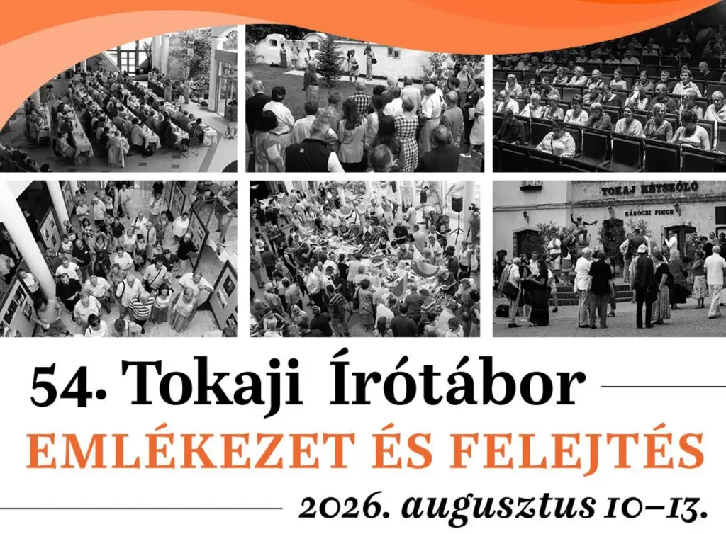 Hétfőn veszi kezdetét az 54. Tokaji Írótábor