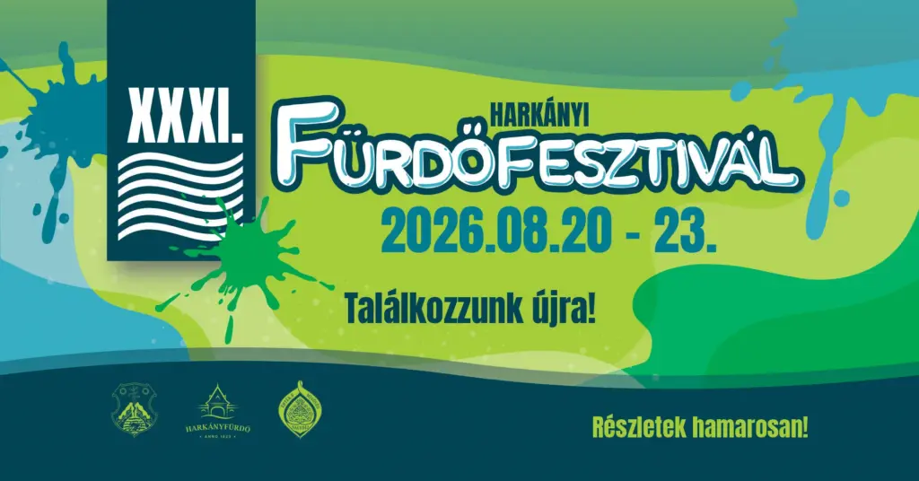 Négynapos fürdőfesztivált rendeznek az augusztusi hosszú hétvégén Harkányban
