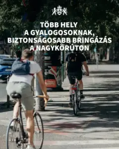 Átalakul a József körút: új közlekedési rendet tesztelnek Budapesten
