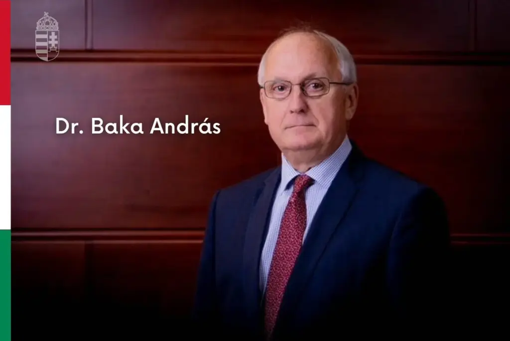 Benyújtotta a Tisza Párt Baka András államfőjelöltségét támogató ajánlóívét