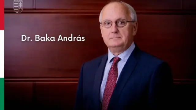Benyújtotta a Tisza Párt Baka András államfőjelöltségét támogató ajánlóívét
