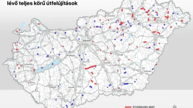 Országos útfelújítási program indul: 570 kilométernyi út újul meg