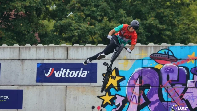 Két magyar is középdöntős a BMX Freestyle EB-n