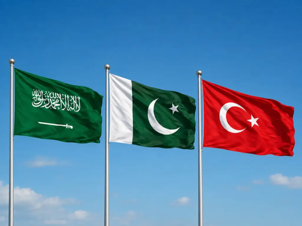 Közös védelmi egyezményt írt alá Szaúd-Arábia, Törökország és Pakisztán
