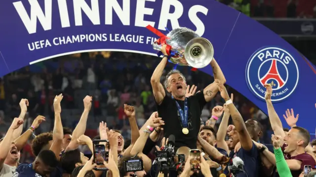 Történelmi triplázásra készül a PSG a Bajnokok Ligájában