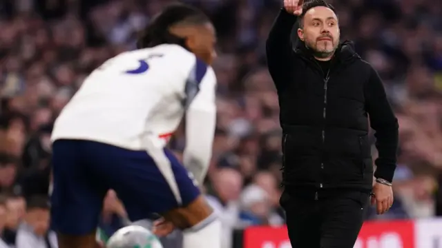 Roberto de Zerbi a Tottenham felemelkedéséért küzd