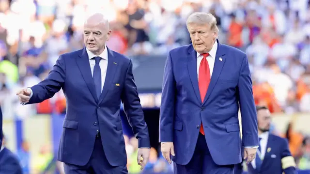 Donald Trump kiállt Gianni Infantino mellett a FIFA-botrányban