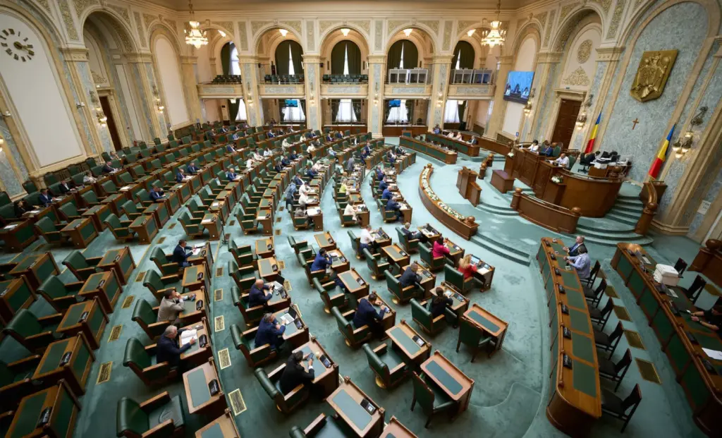 Extraordinary Session of the Romanian Senate, Bucharest, Romania