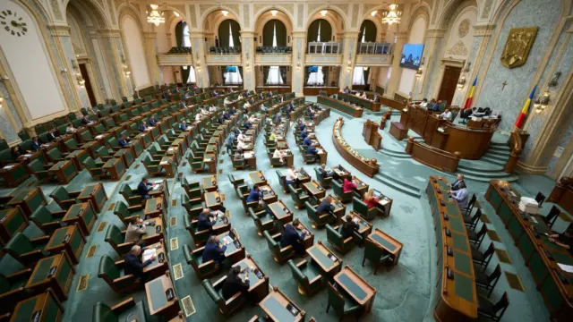 Extraordinary Session of the Romanian Senate, Bucharest, Romania
