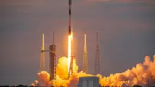A Holdba csapódott egy eltévedt SpaceX rakétafokozat