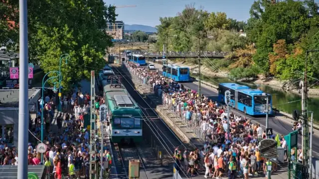 A Sziget Fesztivál forgalma ismét rámutatott a HÉV-fejlesztések fontosságára