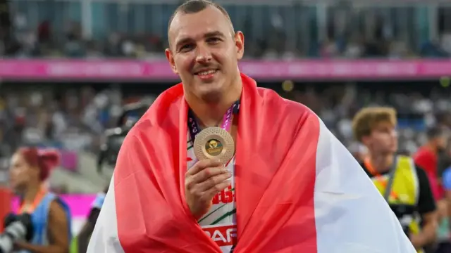 Atlétikai Eb: A kalapácsvető Halász Bence országos csúccsal aranyérmes