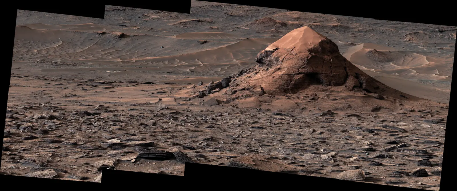 Méhsejt alakú mintázatot fedezett fel a Curiosity a Marson