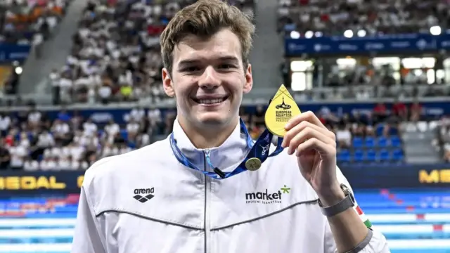Három aranyéremmel és országos csúccsal zárta az Eb-t Kós Hubert