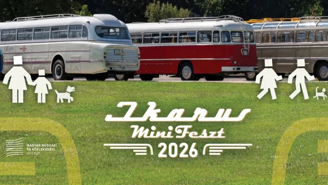 V. Ikarus MiniFeszt: különleges buszok és családi programok a hétvégén