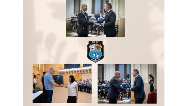 Elismerések a Jász-Nagykun-Szolnok Vármegyei Rendőr-főkapitányságon