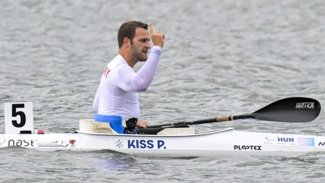 Kiss Péter Pál világbajnoki címet nyert a poznani kajak-kenu vb-n